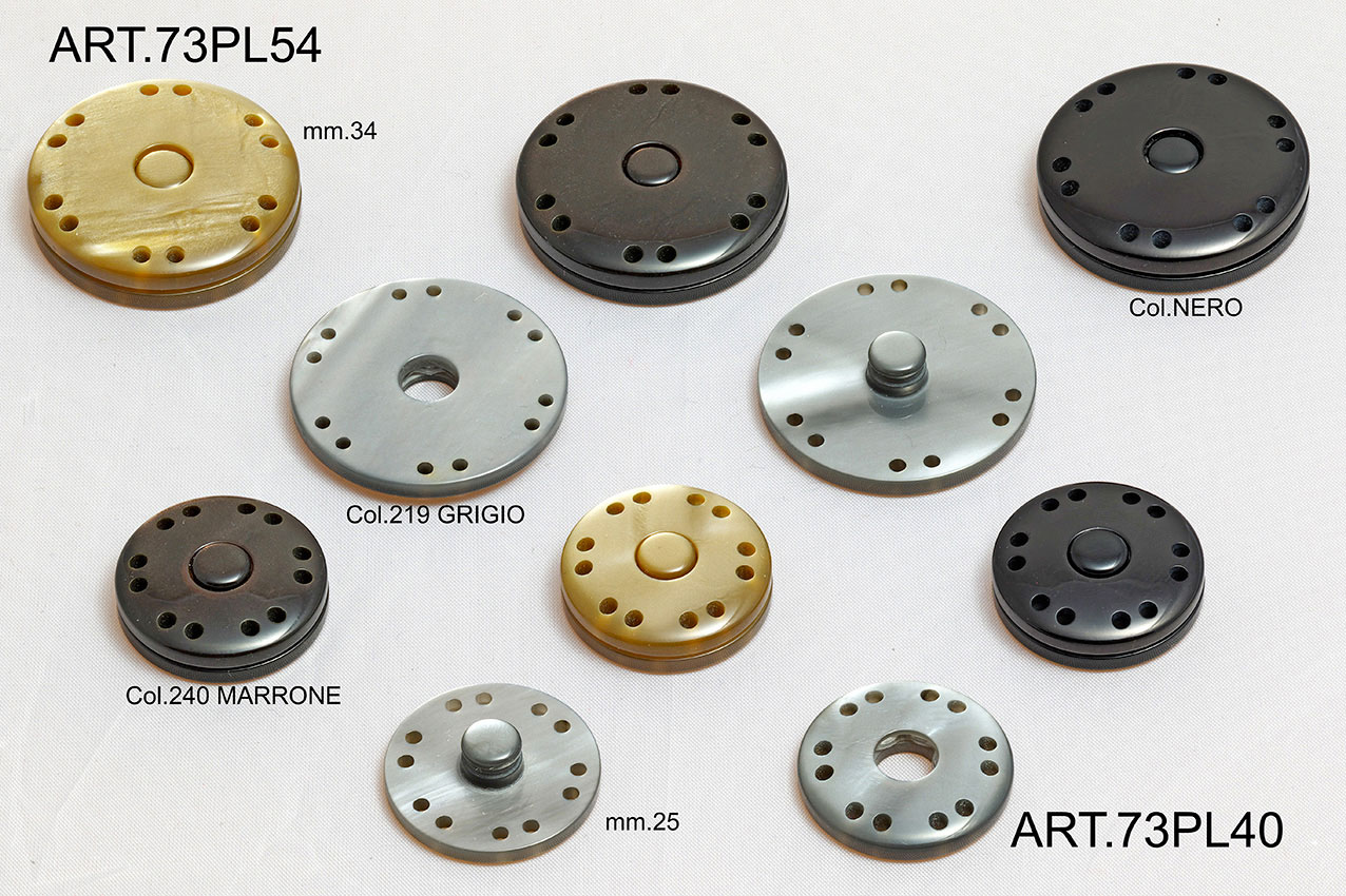 SNAP FASTENERS IN POLYESTER ITEM 73PL54 - 73PL40 main image